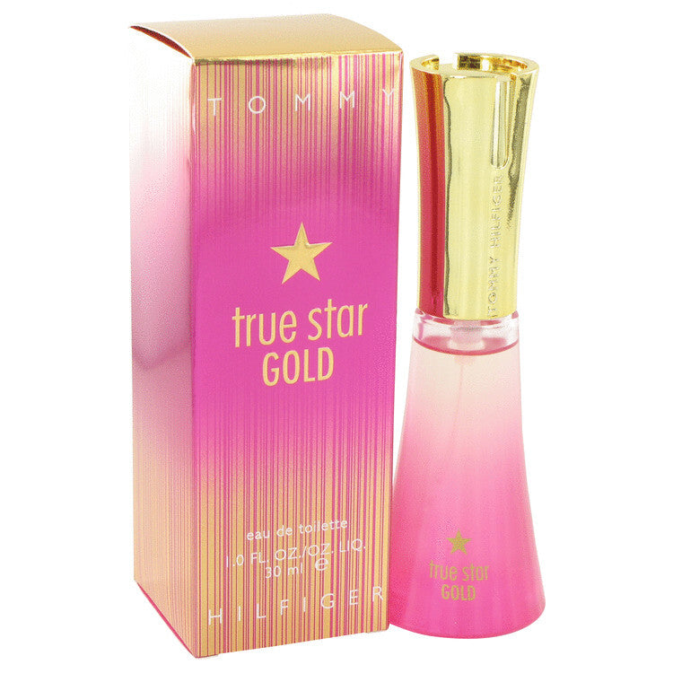 True Star Gold by Tommy Hilfiger Eau De Toilette Spray 1 oz (Women)