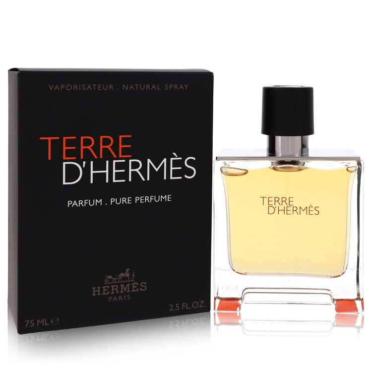 Terre D'Hermes by Hermes Pure Pefume Spray 2.5 oz (Men)