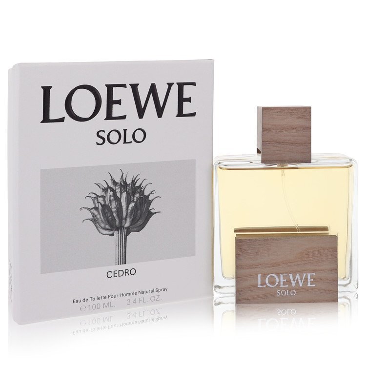 Solo Loewe Cedro by Loewe Eau De Toilette Spray 3.4 oz (Men)