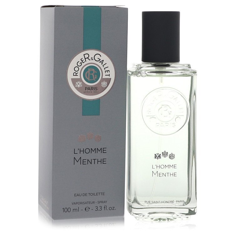 Roger & Gallet L'Homme Menthe by Roger & Gallet Eau De Toilette Spray 3.3 oz (Men)