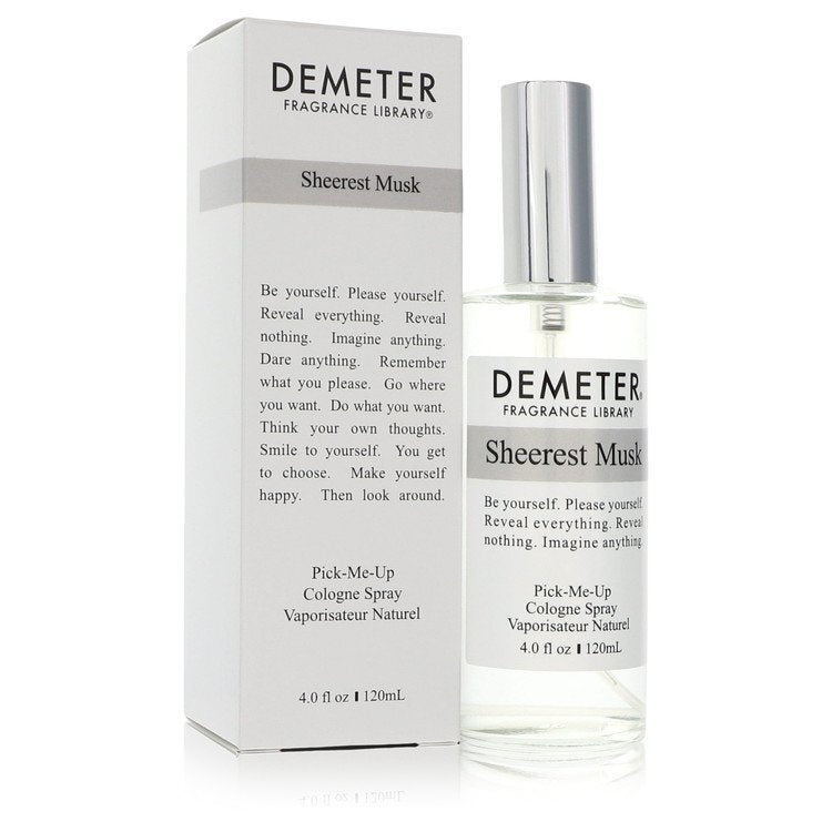 Demeter Sheerest Musk by Demeter Cologne Spray (Unisex) 4 oz (Women)