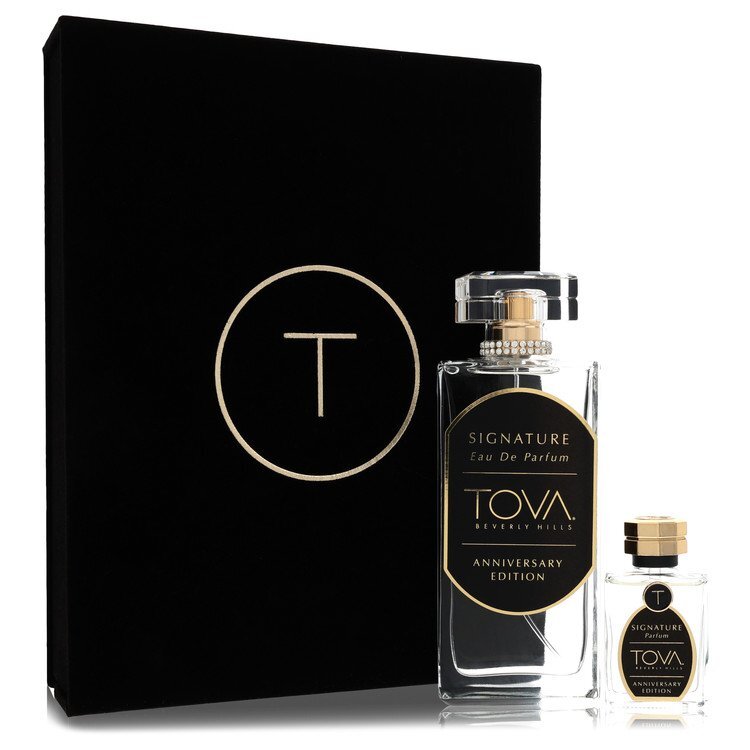 Tova Signature Anniversary Edition by Tova Beverly Hills Eau De Parfum Spray + 1/2 oz Pure Perfume 3.4 oz 3.4 oz Eau De Parfum Spray + .5 oz Parfum (Women)