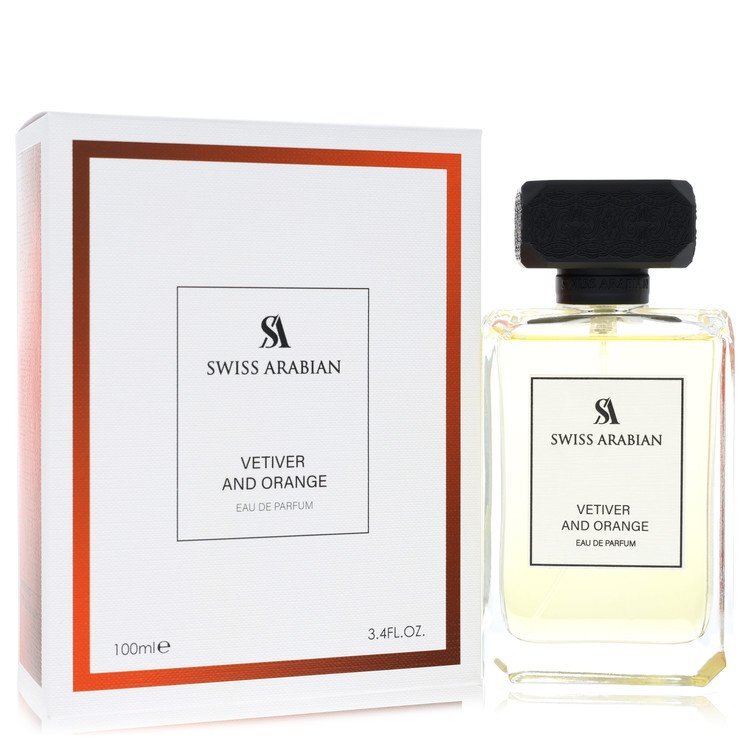 Swiss Arabian Vetiver And Orange by Swiss Arabian Eau De Parfum Spray (Unisex) 3.4 oz (Women)