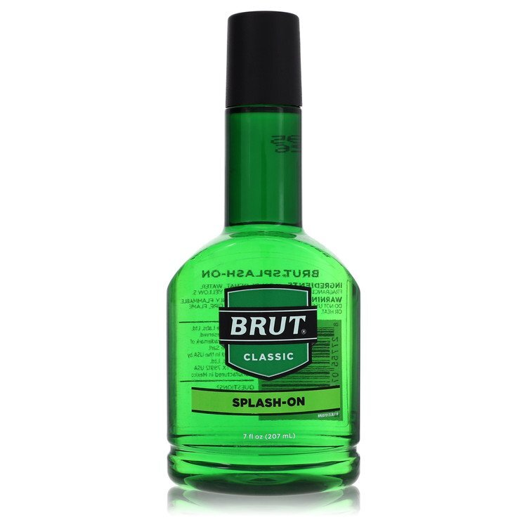 Brut by Faberge Cologne Splash-On Lotion (Plastic Bottle Unboxed) 7 oz (Men)
