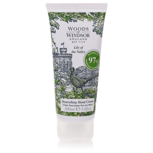 Lily of the Valley (Woods of Windsor) by Woods of Windsor Nourishing Hand Cream 3.4 oz (Women)