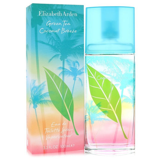 Green Tea Coconut Breeze by Elizabeth Arden Eau De Toilette Spray 3.3 oz (Women)