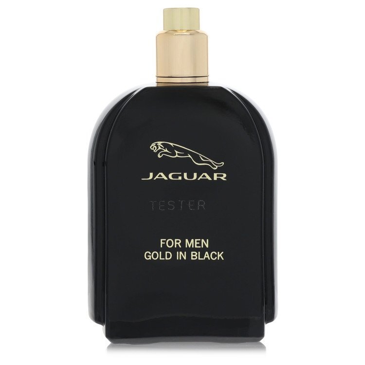Jaguar Gold In Black by Jaguar Eau De Toilette Spray (Tester) 3.4 oz (Men)