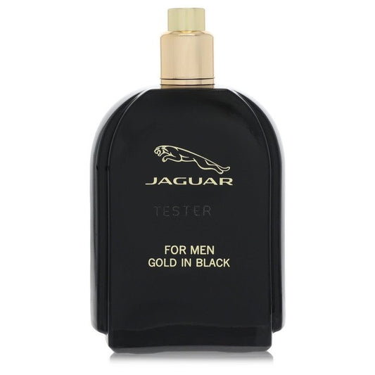 Jaguar Gold In Black by Jaguar Eau De Toilette Spray (Tester) 3.4 oz (Men)