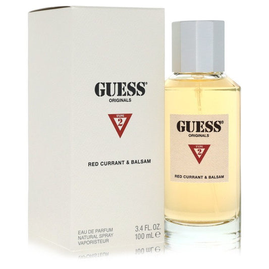 Guess Originals Type 2 Red Currant & Balsam by Guess Eau De Parfum Spray 3.4 oz (Men)