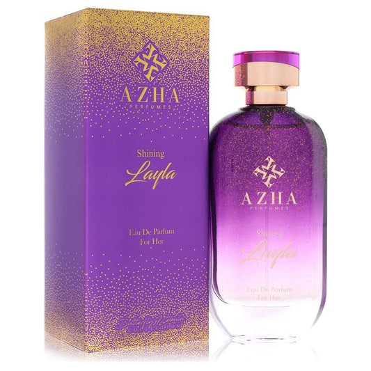 Azha Al Shining Layla by Azha Eau De Parfum Spray 3.3 oz (Women)