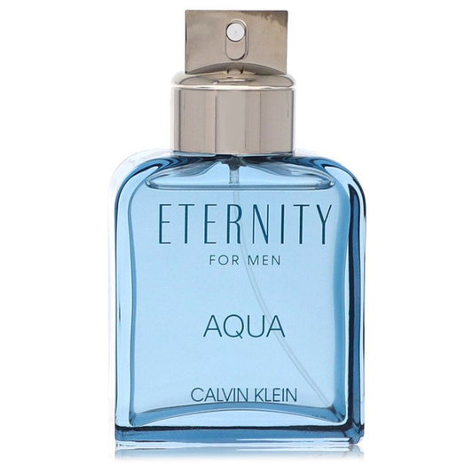 Eternity Aqua by Calvin Klein Eau De Toilette Spray (unboxed) 3.4 oz (Men)