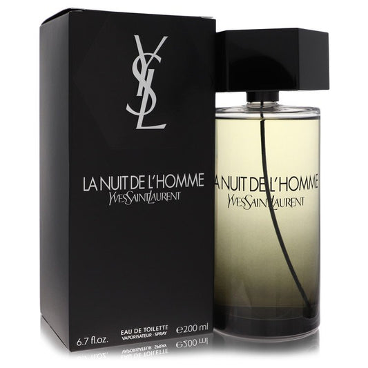 La Nuit De L'Homme by Yves Saint Laurent Eau De Toilette Spray 6.8 oz (Men)