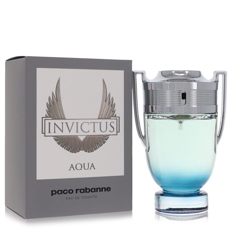 Invictus Aqua by Paco Rabanne Eau De Toilette Spray 3.4 oz (Men)