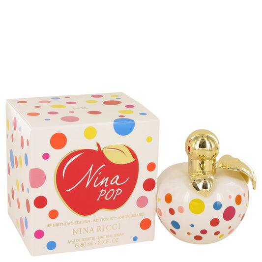 Nina Pop by Nina Ricci Eau De Toilette Spray (10th Birthday Edition) 2.7 oz (Women)