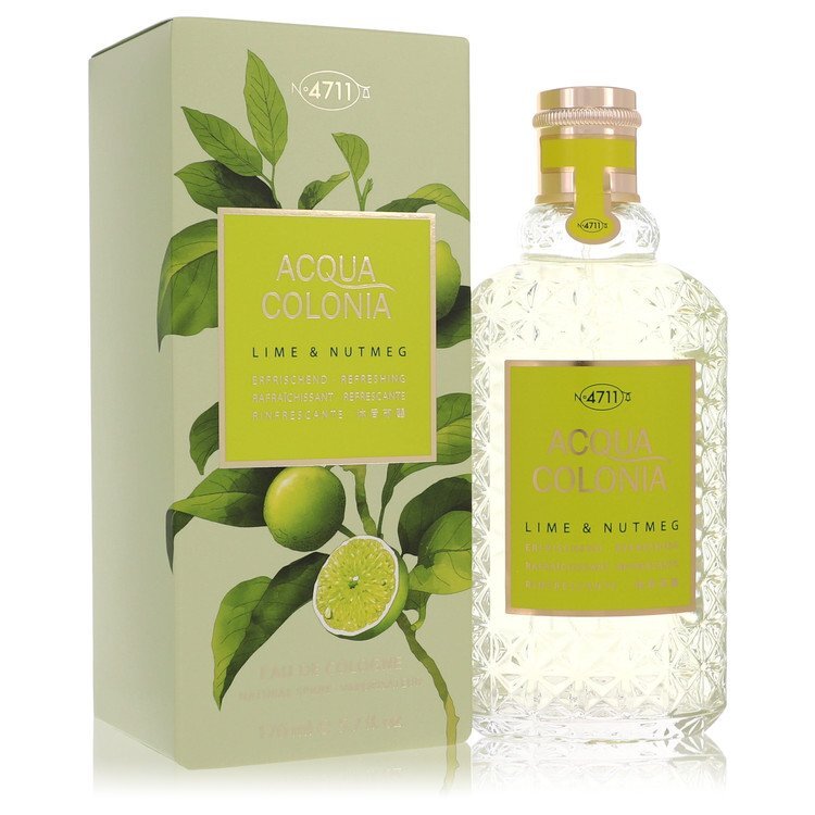 4711 Acqua Colonia Lime & Nutmeg by 4711 Eau De Cologne Spray 5.7 oz (Women)