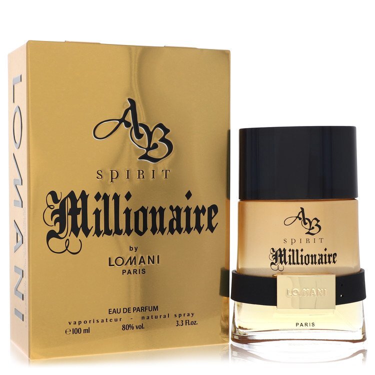 Spirit Millionaire by Lomani Eau De Parfum Spray 3.3 oz (Men)