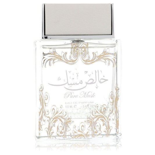 Lattafa Pure Khalis Musk by Lattafa Eau De Parfum Spray (unboxed) 3.4 oz (Women)