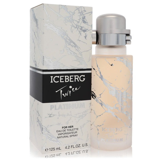 Iceberg Twice Platinum by Iceberg Eau De Toilette Spray 4.2 oz (Women)