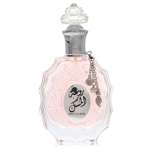 Lattafa Rouat Al Musk by Lattafa Eau De Parfum Spray (Unisex Unboxed) 3.4 oz (Women)