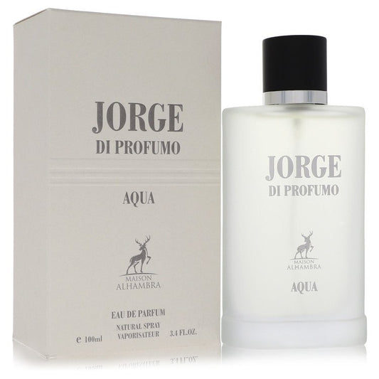 Maison Alhambra Jorge Di Profumo Aqua by Maison Alhambra Eau De Parfum Spray 3.4 oz (Men)
