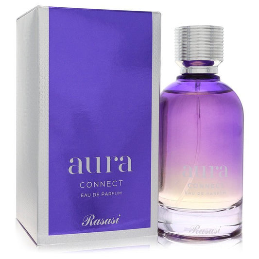Rasasi Aura Connect by Rasasi Eau De Parfum Spray (Unisex) 3.3 oz (Women)
