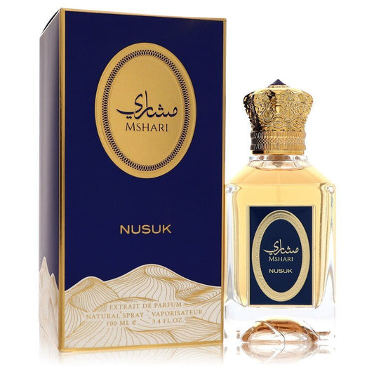 Nusuk Mshari by Nusuk Extrait De Parfum Spray (Unisex) 3.4 oz (Men)