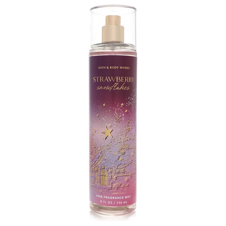 Bath & Body Works Strawberry Snowflakes by Bath & Body Works Fine Fragrance Mist 8 oz (Women)