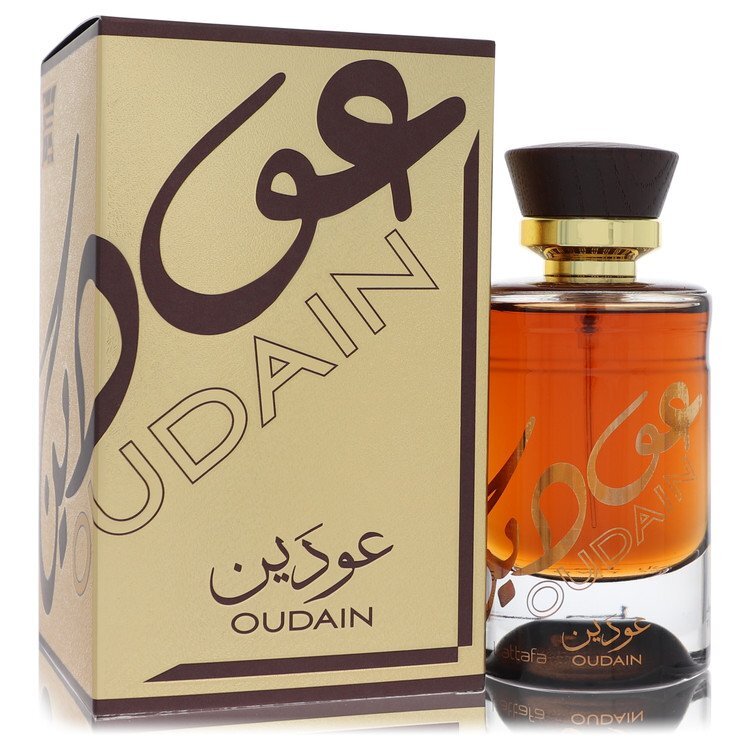 Lattafa Oudain by Lattafa Eau De Parfum Spray (Unisex Unboxed) 3.4 oz (Men)