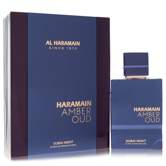 Al Haramain Amber Oud Dubai Night by Al Haramain Extrait De Parfum Spray 3.33 oz (Men)